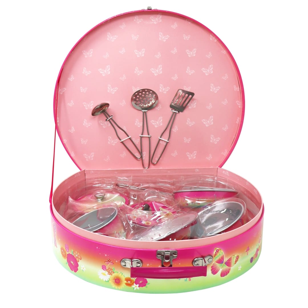 Rainbow Butterfly Cooking Set in Carry Case