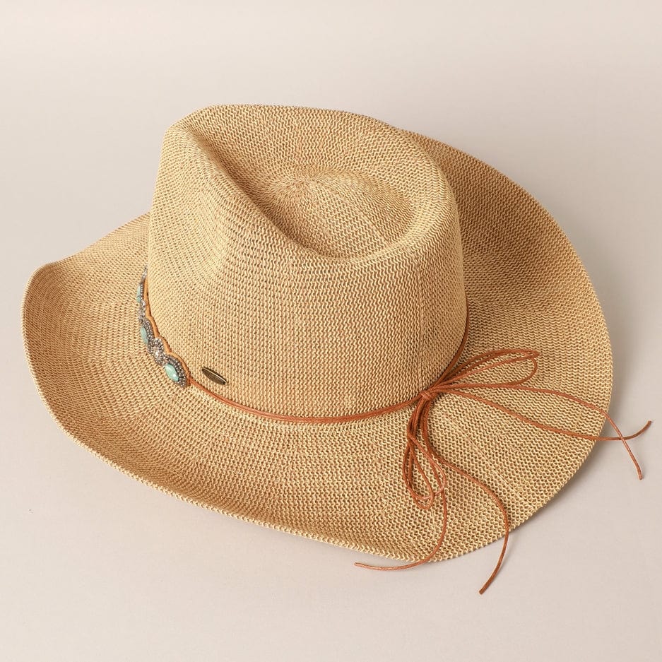 Fashion City Fashion City Durango Cowboy Hat with Jeweled Belt - Little Miss Muffin Children & Home