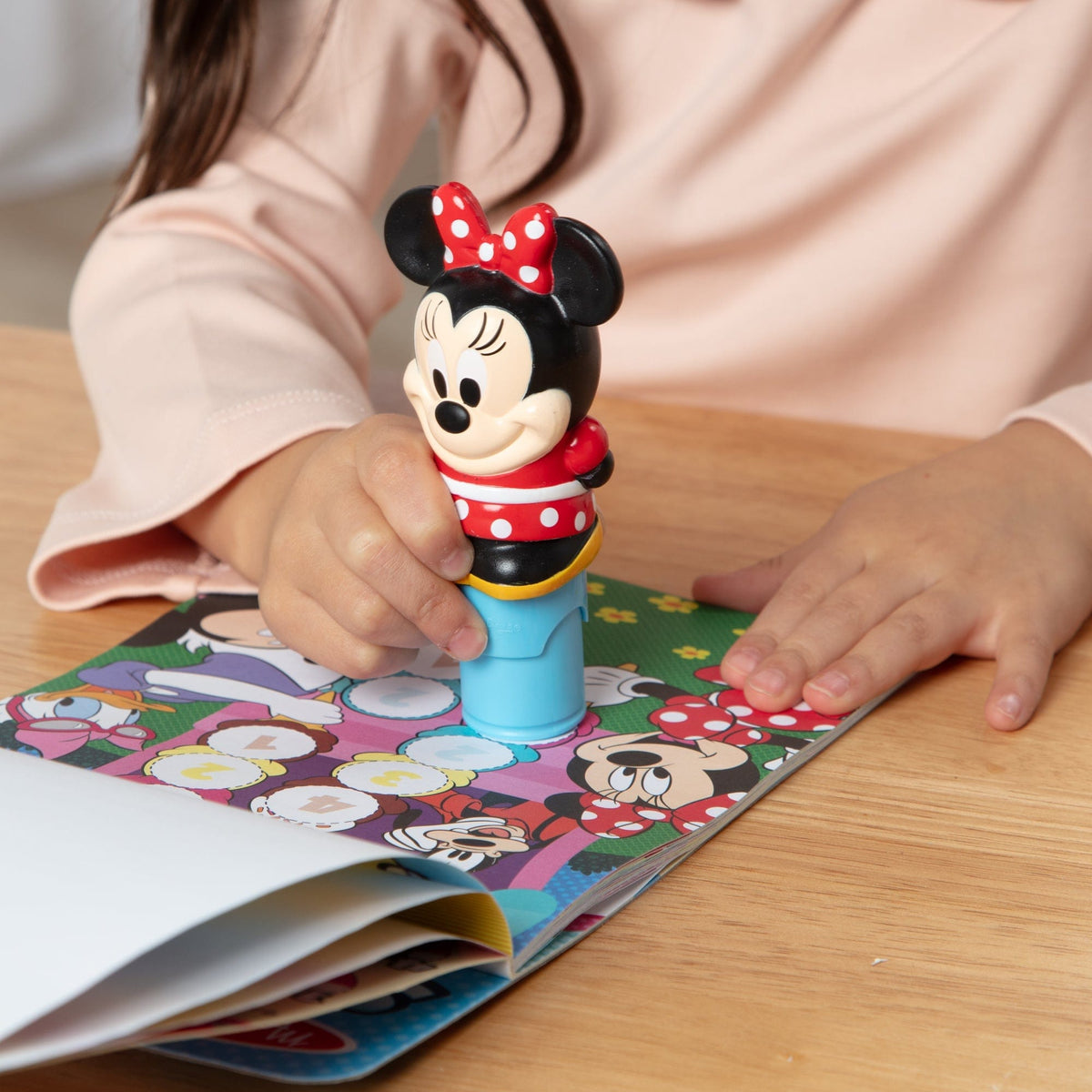 Melissa & Doug Melissa & Doug Sticker WOW! Minnie Activity Pad & Sticker Stamper - Little Miss Muffin Children & Home