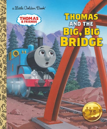 Random House Thomas and the Big, Big Bridge Little GOlden Book - Little Miss Muffin Children & Home
