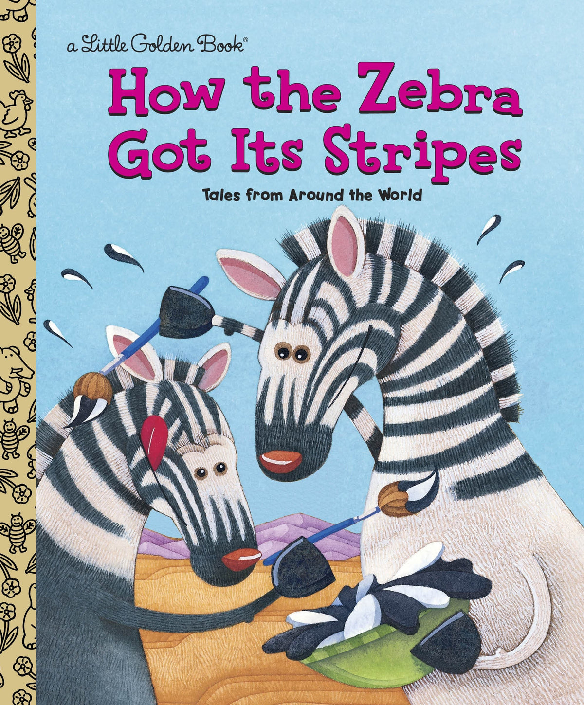 Random House How The Zebra Got It's Stripes a Little Golden Book - Little Miss Muffin Children & Home