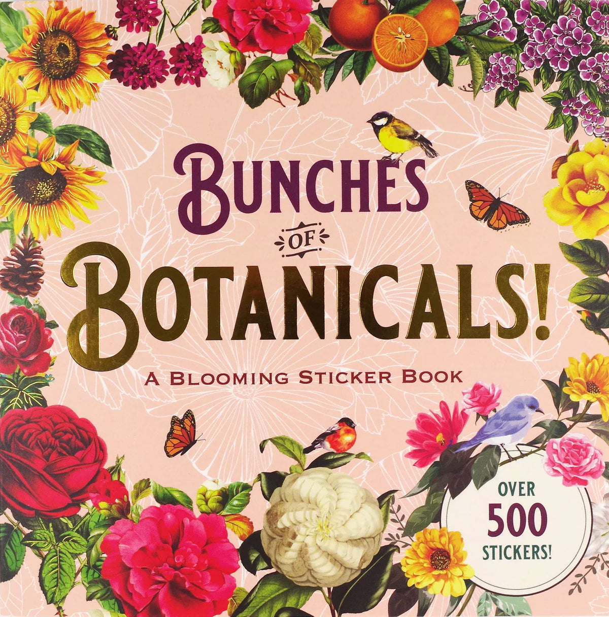 Peter Pauper Press Bunches of Botanicals! Sticker Book - Little Miss Muffin Children & Home