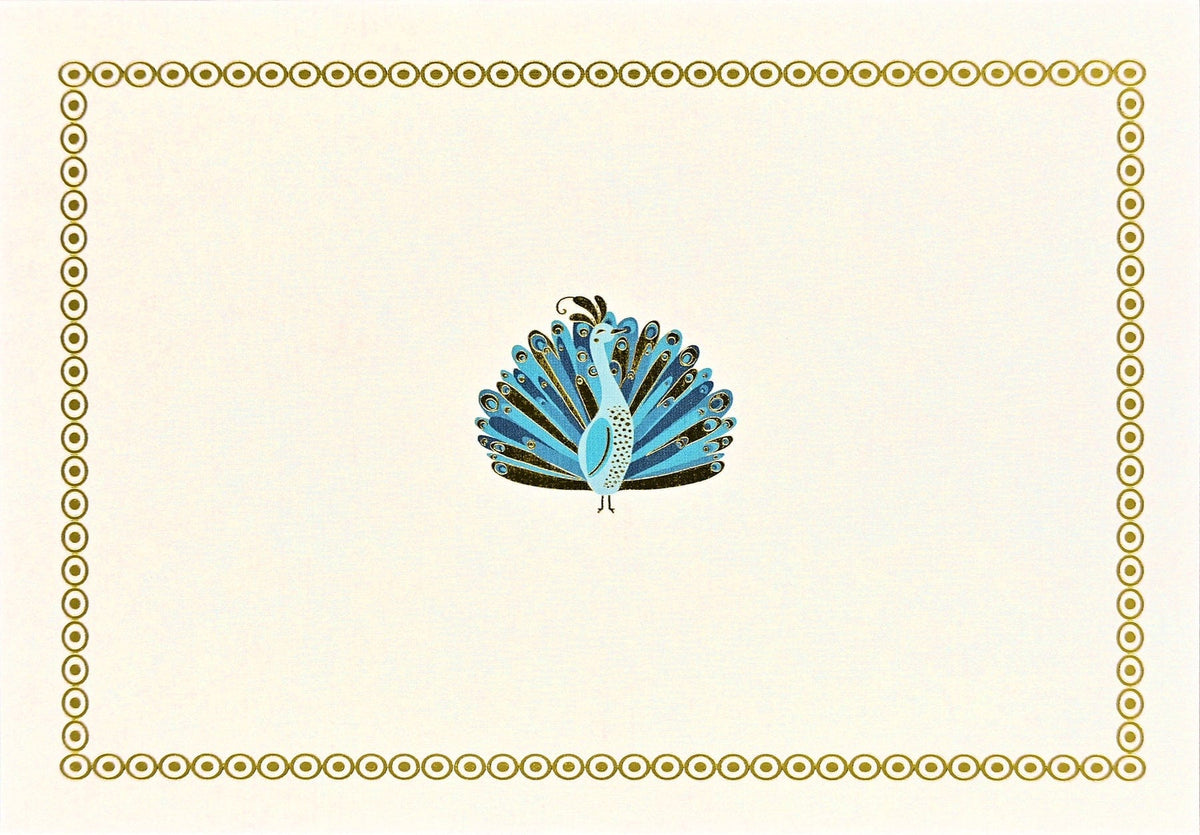 Peter Pauper Press Peter Pauper Press Peacock Note Cards - Little Miss Muffin Children & Home