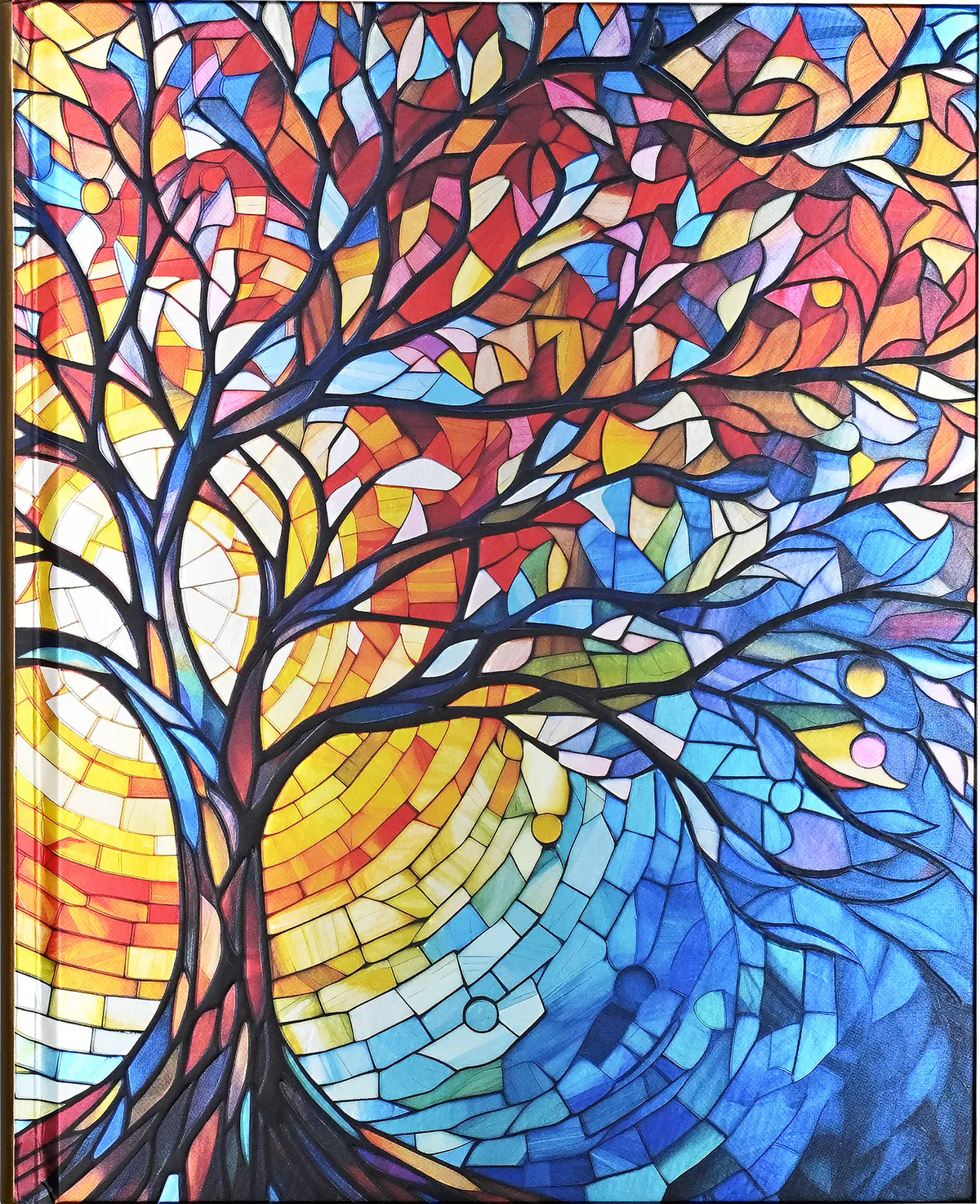 Peter Pauper Press Stained Glass Tree of Life Journal - Little Miss Muffin Children & Home