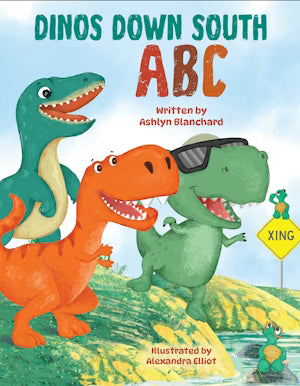 Dinos Down South ABC Hardcover