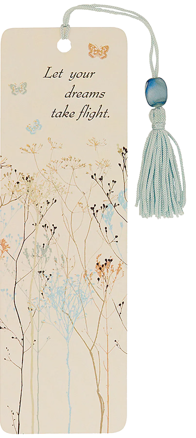 Butterflies Beaded Bookmark