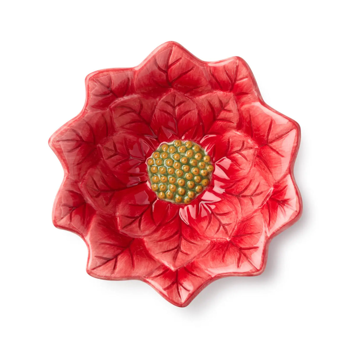 Certified International Winter Blooms 3D Poinsettia Ice Cream Bowl - Little Miss Muffin Children & Home