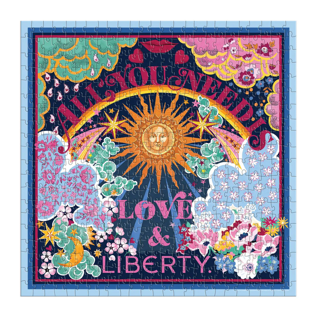 Chronicle Books Liberty All You Need is Love 500 Piece Book Puzzle - Little Miss Muffin Children & Home