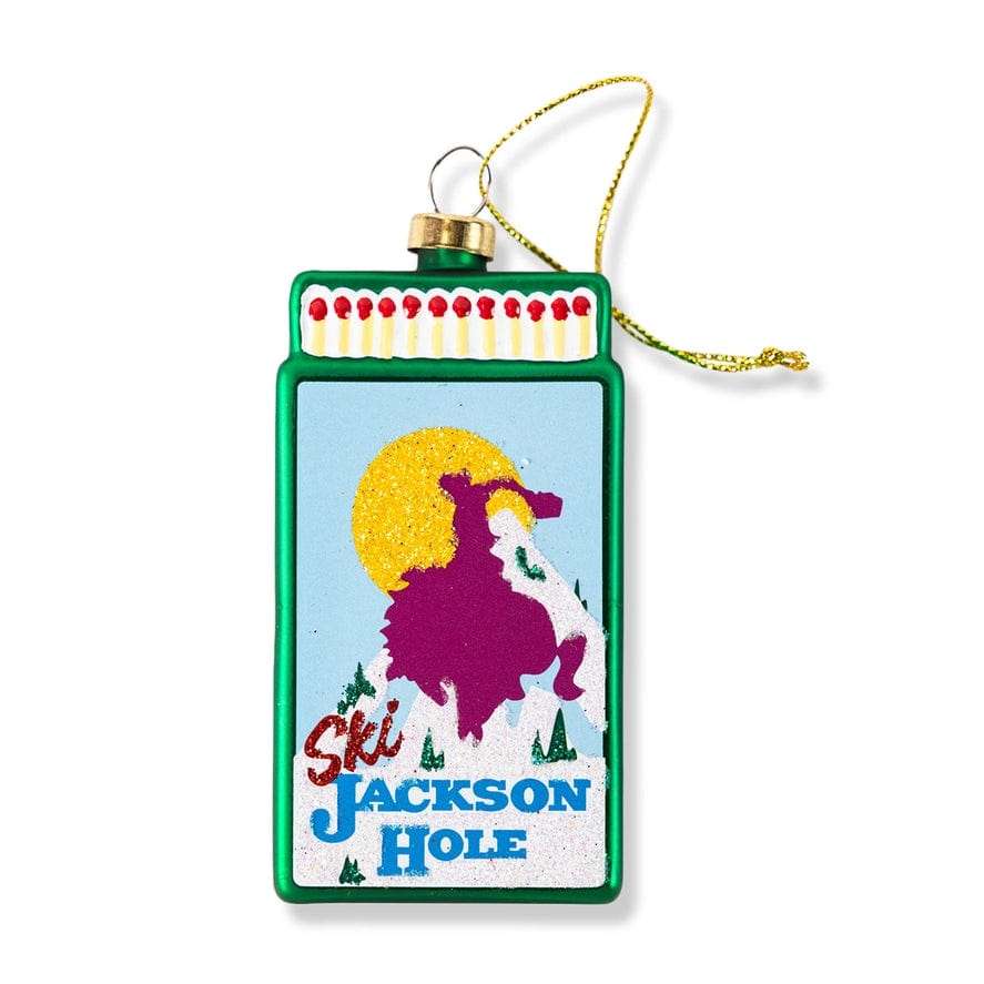 Furbish Studio Jackson Hole Matchbook Ornament - Little Miss Muffin Children & Home