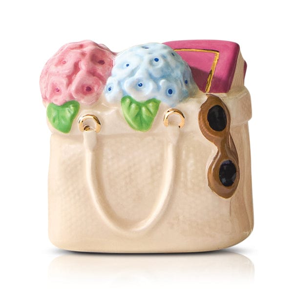 Nora Fleming Tote-ally Cute! (canvas tote) Mini - Little Miss Muffin Children & Home