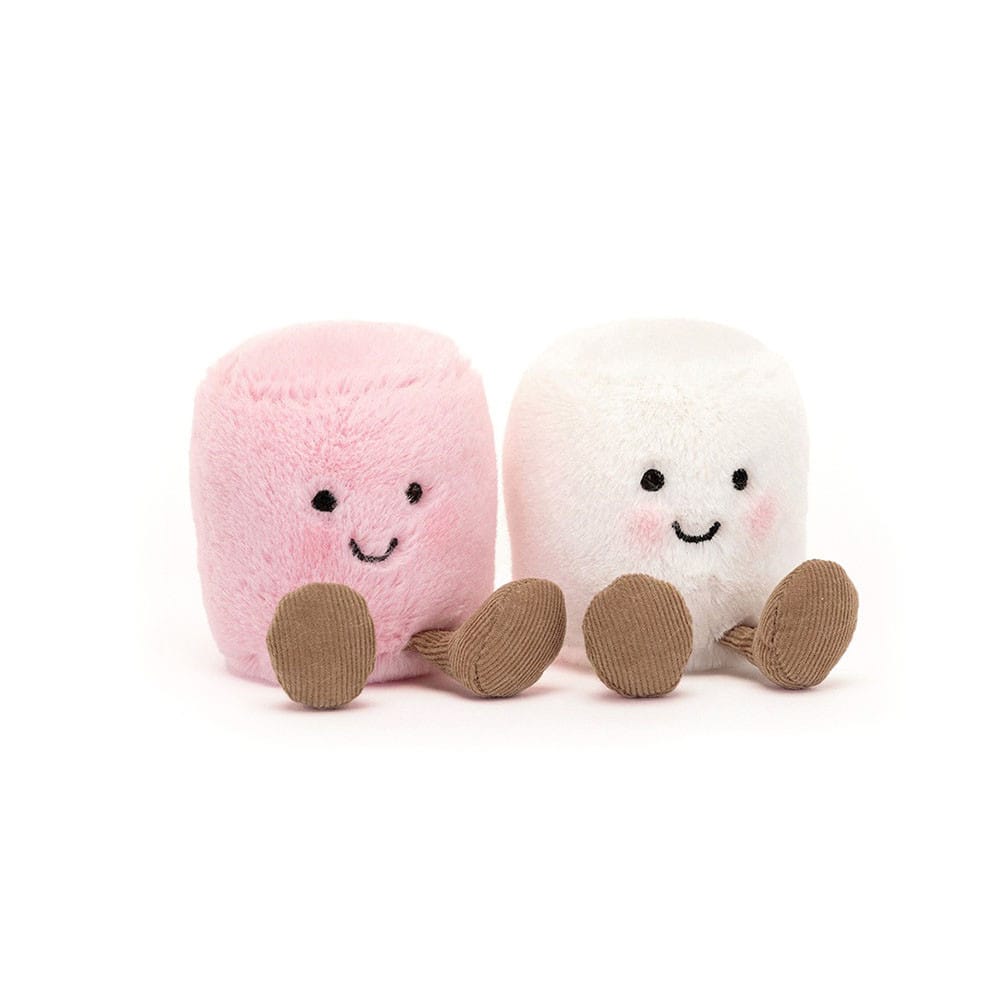 Jellycat Jellycat Amuseables Pink and White Marshmallows Plush - Little Miss Muffin Children & Home