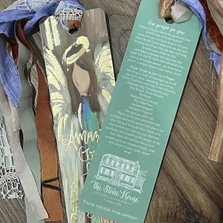 Amazing Grace Angel Tassel Bible Bookmark