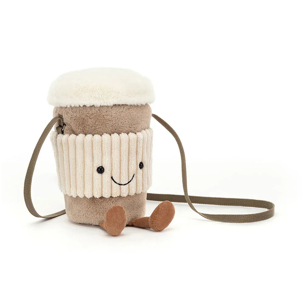 Jellycat Amuseables Perkle Coffee Shoulder Bag - Little Miss Muffin Children & Home