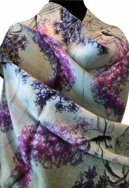 Autumn Gray's Silk Scarf