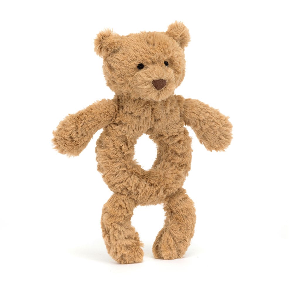 Jellycat Bartholomew Bear Ring Rattle - Little Miss Muffin Children & Home
