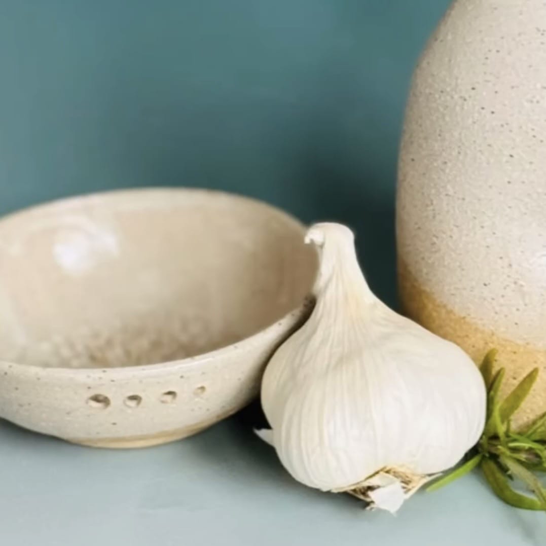 Erica Lee Art Garlic Bowl - Little Miss Muffin Children & Home