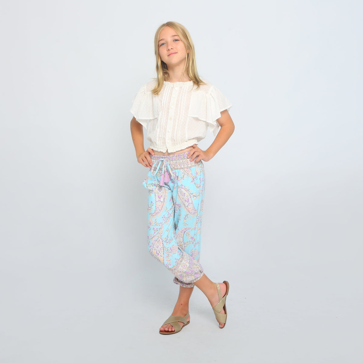 Joyous and Free Joyous and Free Mya Top - Little Miss Muffin Children & Home