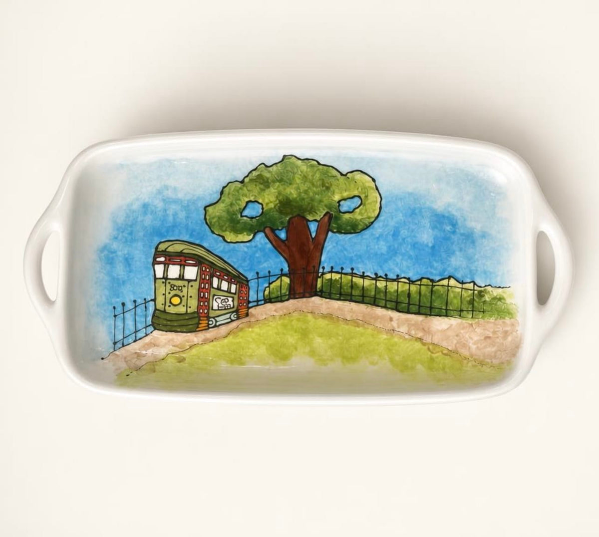 Jan Salzer Streetcar Tray