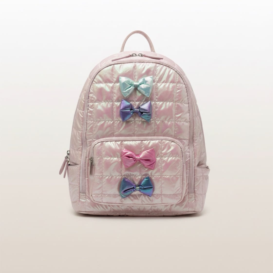 Bari Lynn Bari Lynn Puffy Bow Backpack for Girls – Pink - Little Miss Muffin Children & Home