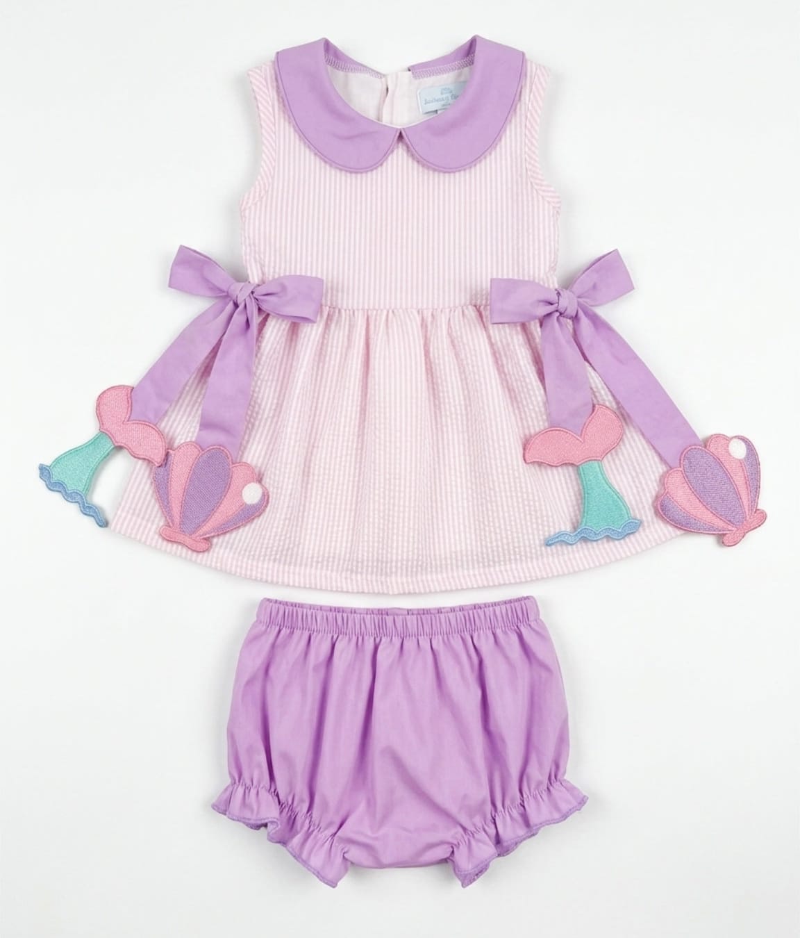 Ice Cream Girl Side Tag Bloomer Set