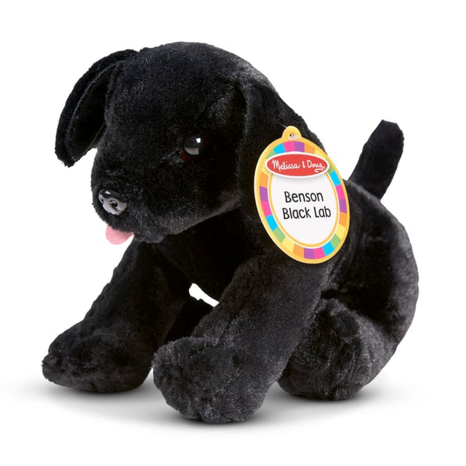 Melissa & Doug Benson Black Lab Puppy Dog Stuffed Animal - Little Miss Muffin Children & Home