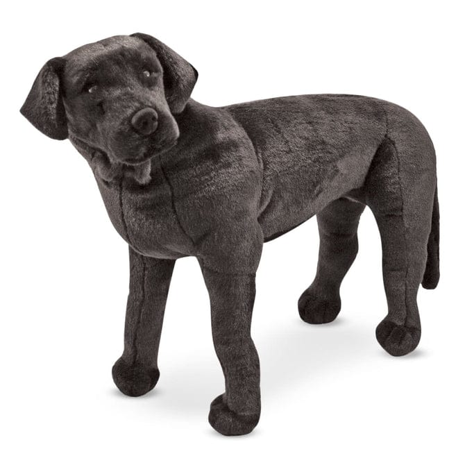 Melissa & Doug Black Lab Plush - Little Miss Muffin Children & Home