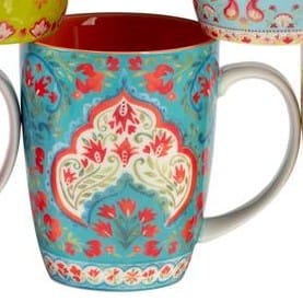 Certified International Certified International Francesca Mug, 6 Available Colors, Sold Individually - Little Miss Muffin Children & Home
