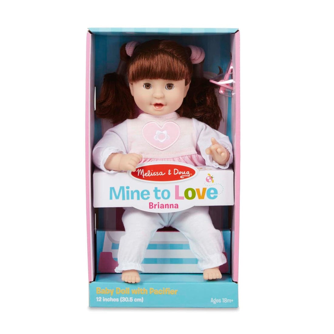 Melissa & Doug Melissa & Doug Mine To Love Brianna 12" Baby Doll - Little Miss Muffin Children & Home