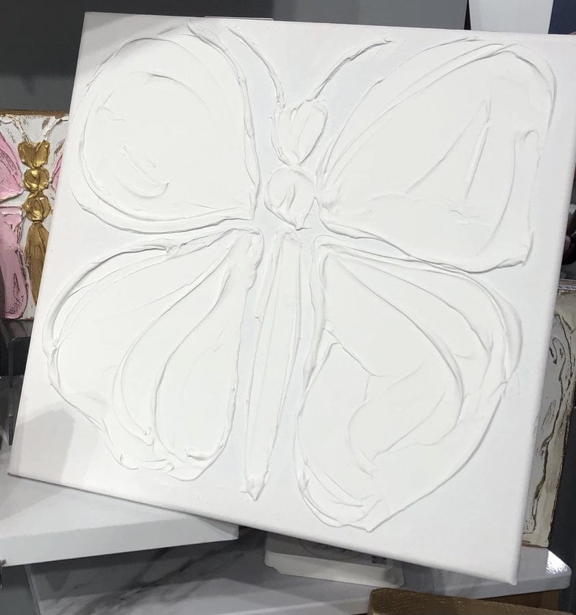 Coddiwomple Coddiwomple Paint Your Own Canvas Butterfly 12x12 - Little Miss Muffin Children & Home