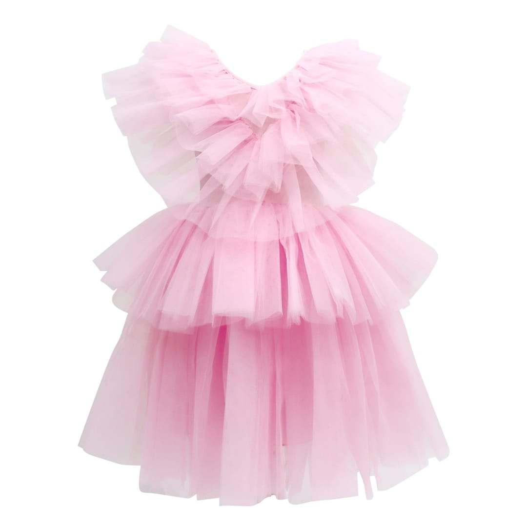 Pink Poppy Claris the Chicest Mouse in Paris Ruffled Tulle Dress in Pink