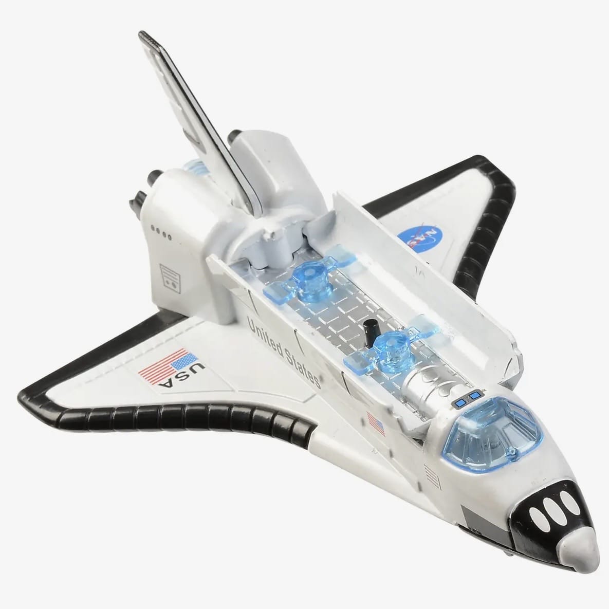 Aeromax Toys Pull Back Space Shuttle with Lights & Sound - Little Miss Muffin Children & Home