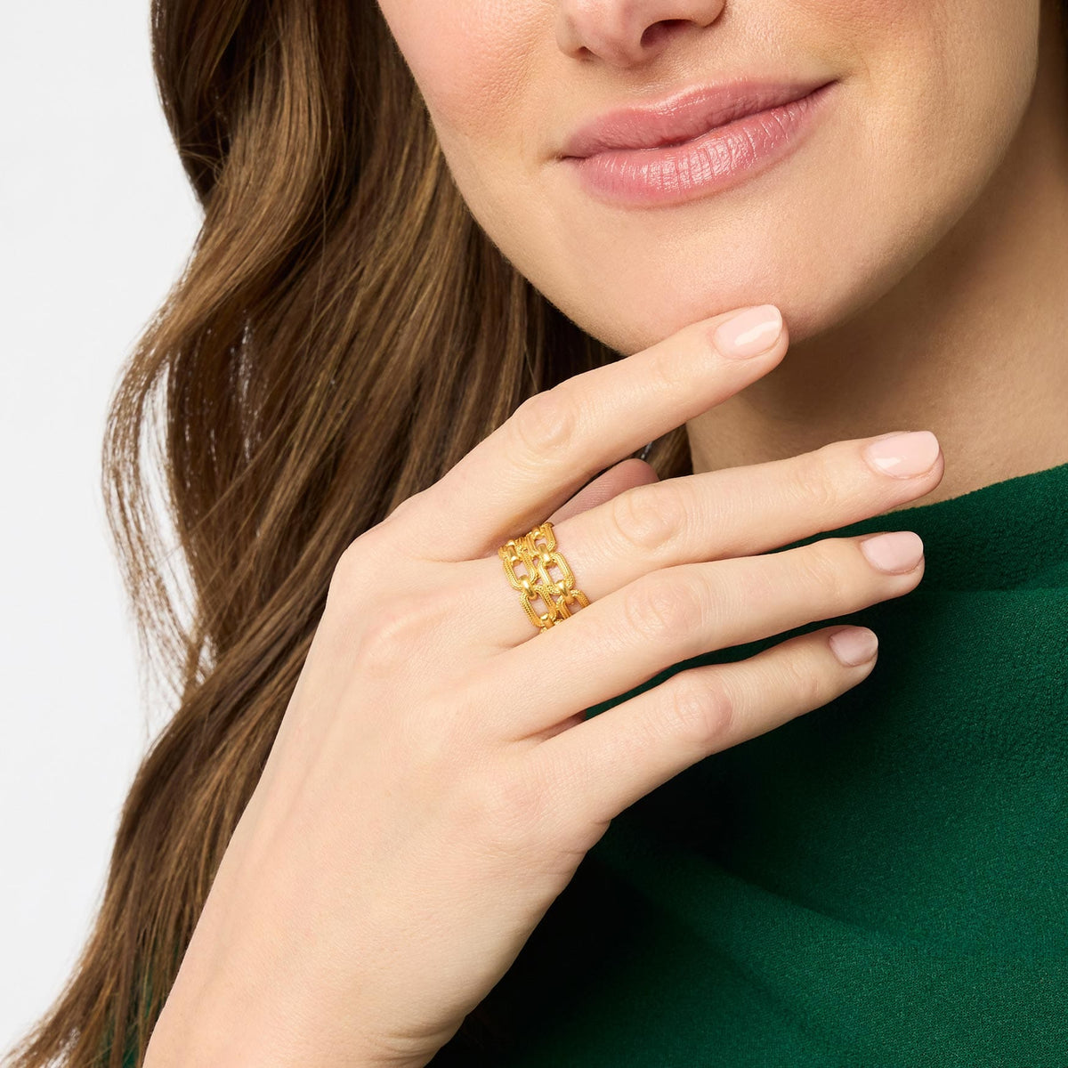 Julie Vos Julie Vos Cheval Paperclip Ring - Little Miss Muffin Children & Home