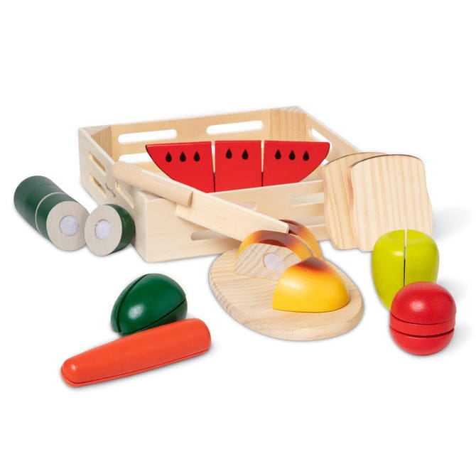 Melissa & Doug Wooden Food Cutting Set - Little Miss Muffin Children & Home