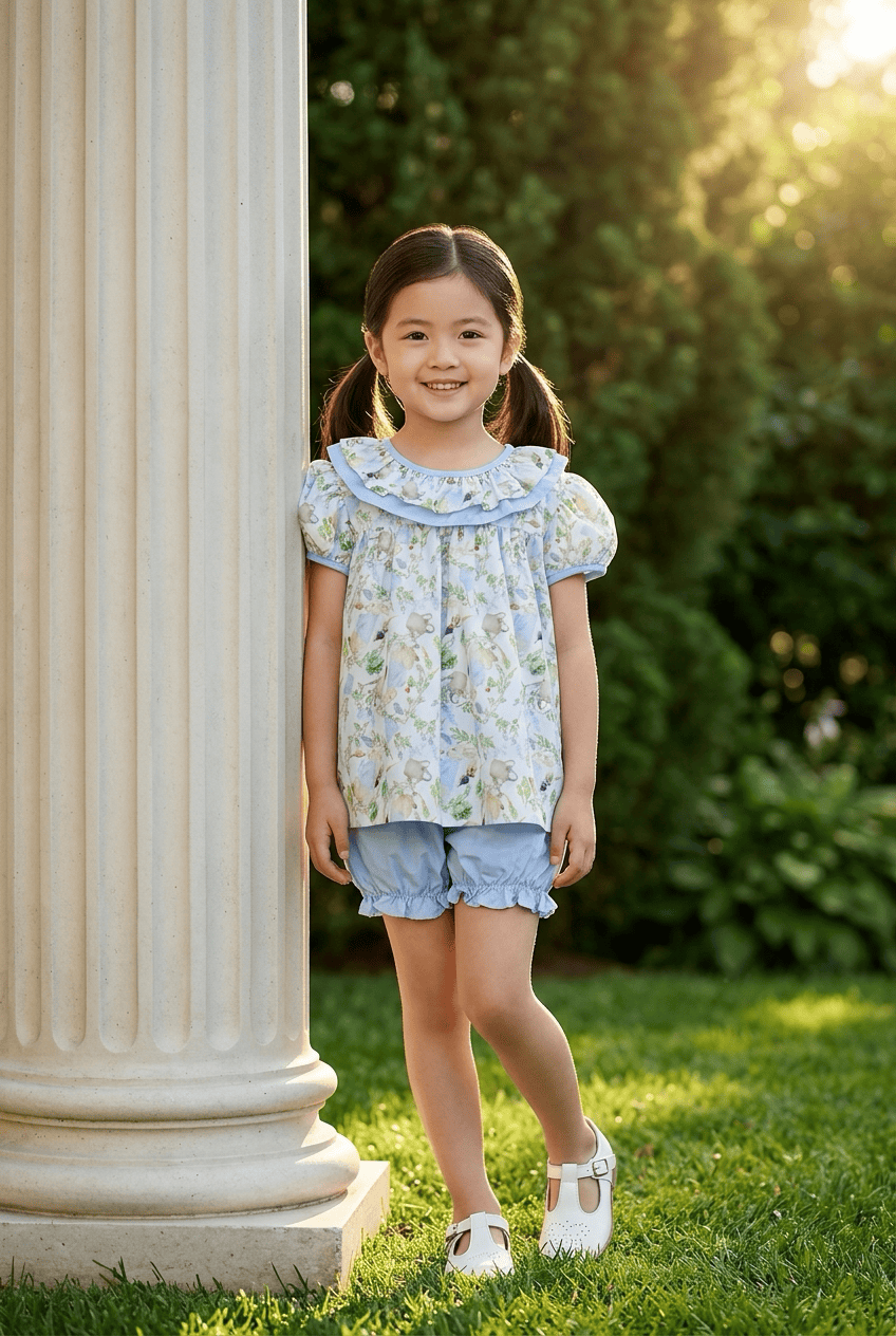 Charming Little One Charming Little One Carrot Garden Bunnies Aubrey Set - Little Miss Muffin Children & Home