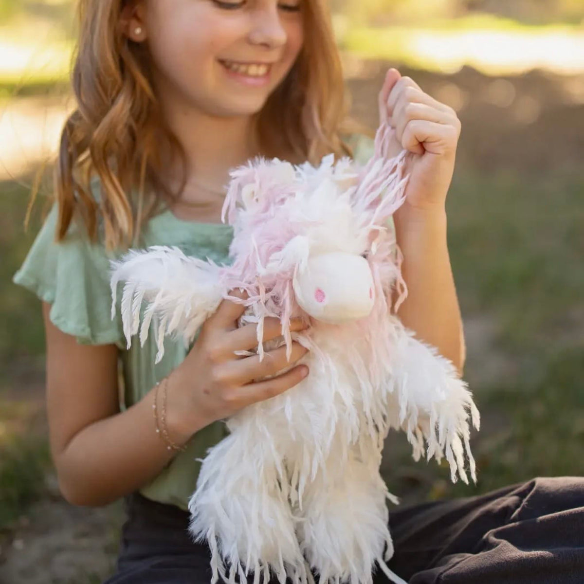 Beverly Hills Teddy Bear Company Feathers Strawberry Cow Plushie - Little Miss Muffin Children & Home