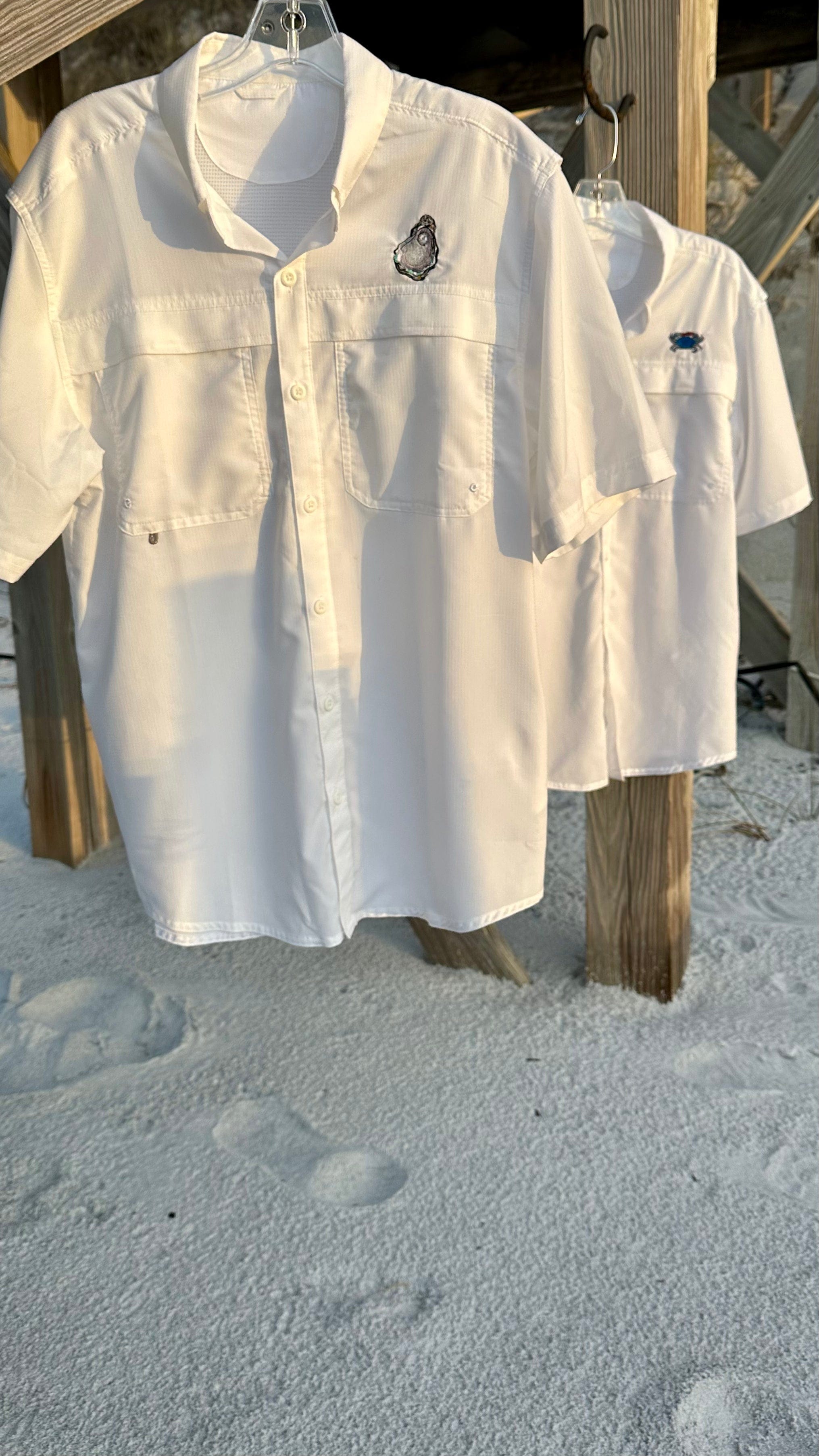 Whereable Art WHEREable Art Oyster Fishing Shirt - Little Miss Muffin Children & Home