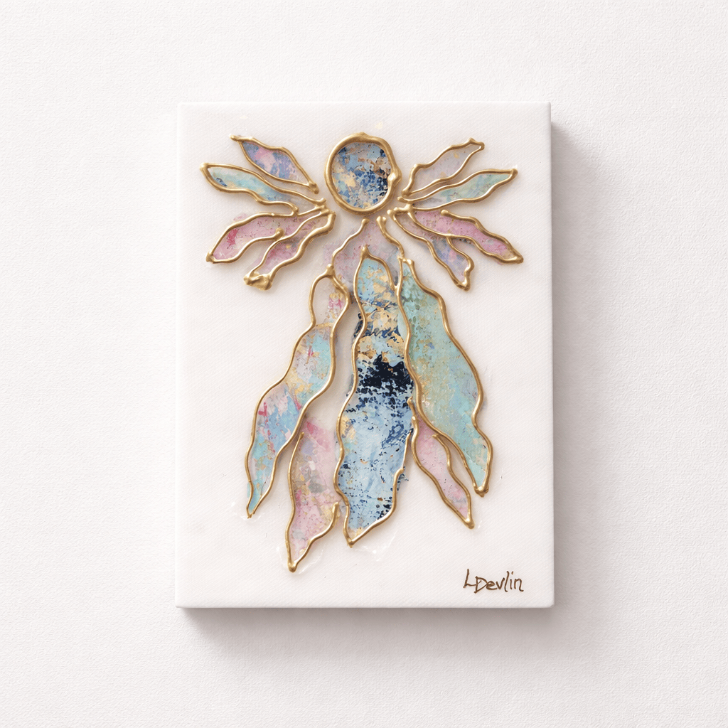 Lisa Devlin Designs Fairy Angel 5x7, 3 Available Colors - Little Miss Muffin Children & Home