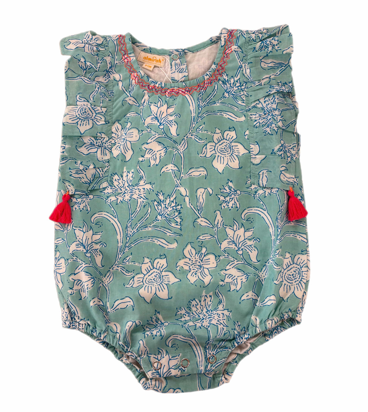 Flying Geese Quilts Myra Tulip Romper - Little Miss Muffin Children & Home