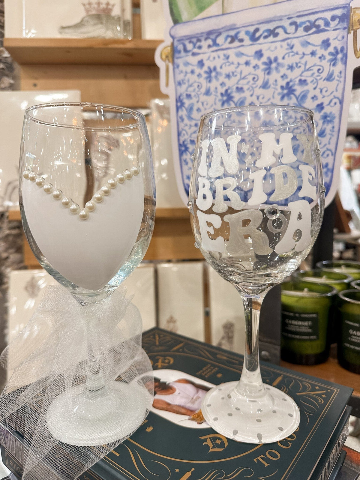 Katie Heaton Designs In My Bride Era Wine Glass - Little Miss Muffin Children & Home