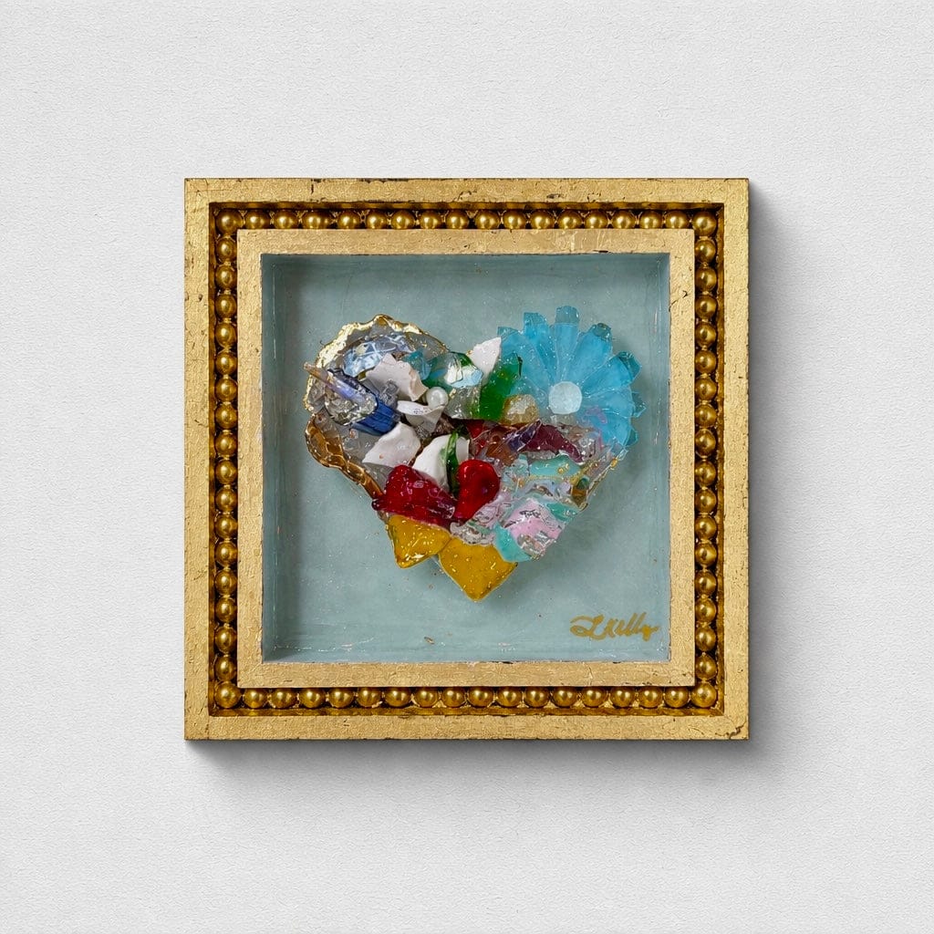 Laurie Kelly Art Studio Heart Art 6x6 - Little Miss Muffin Children & Home