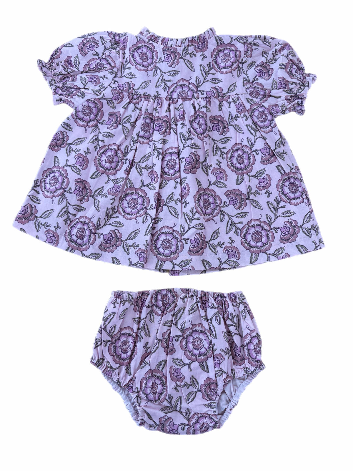 Flying Geese Quilts Aria Lily Short Dress - Little Miss Muffin Children & Home