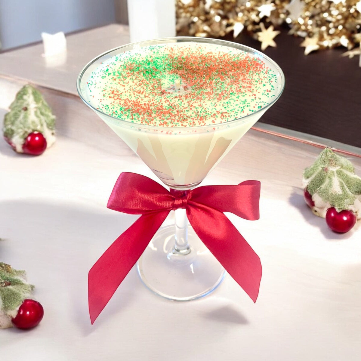 Southern Lights Southern Lights 10oz Mrs Claus Cookie Martini Candle - Little Miss Muffin Children & Home