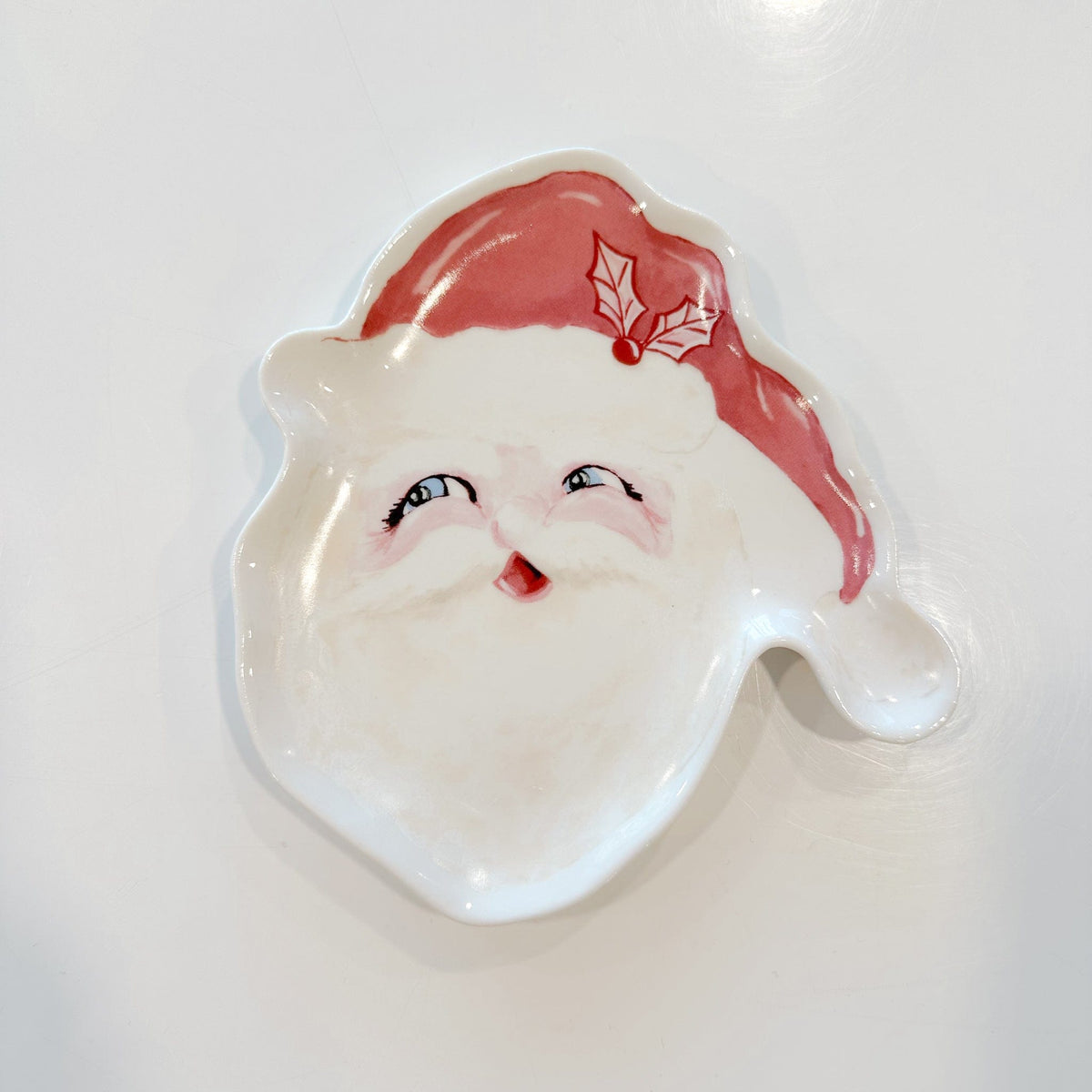 Creative Co-op Stoneware Santa Plate - Little Miss Muffin Children & Home