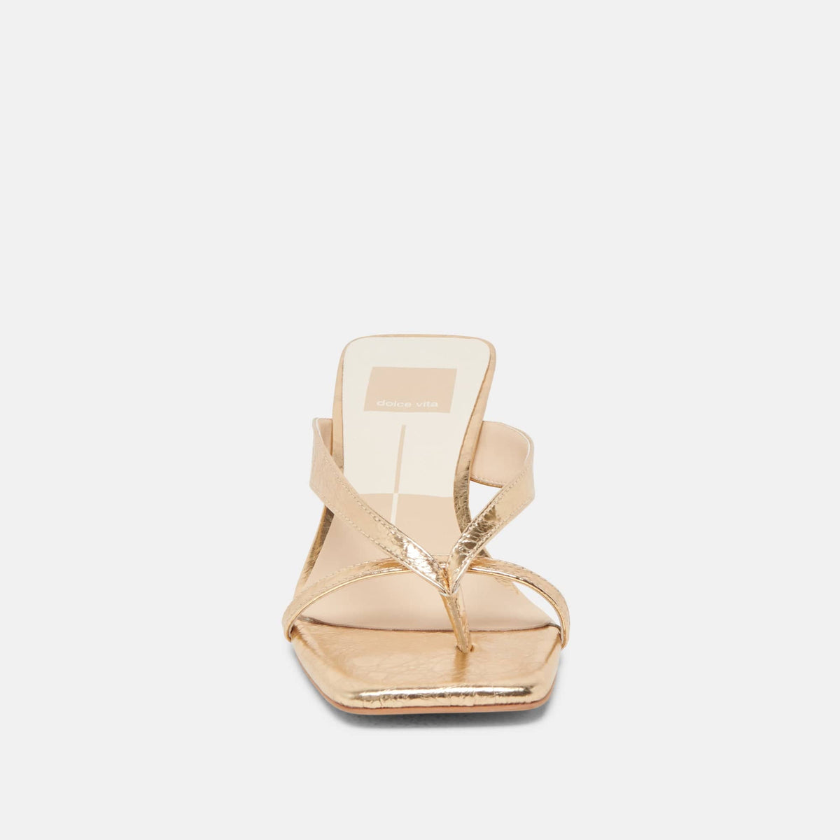 Dolce Vita Brevel Heels Gold Distressed Leather - Little Miss Muffin Children & Home