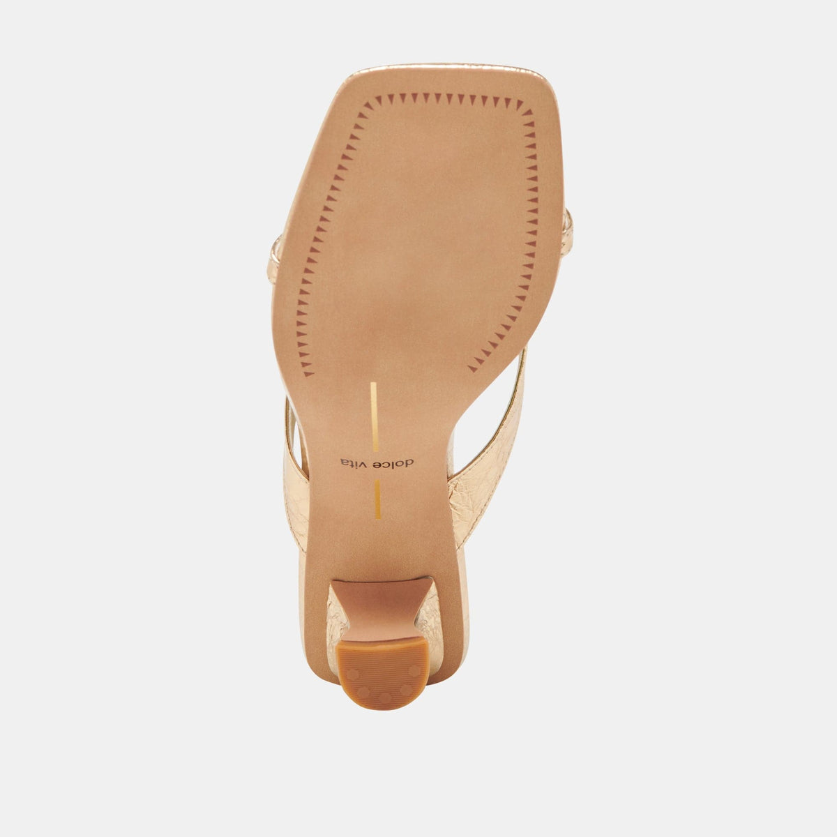 Dolce Vita Brevel Heels Gold Distressed Leather - Little Miss Muffin Children & Home