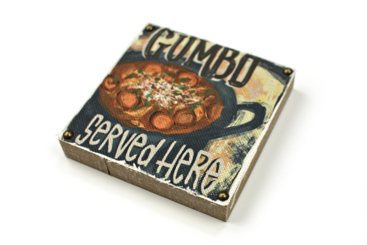 Second Line Ventures The Parish Line Gumbo Art Block - Little Miss Muffin Children & Home