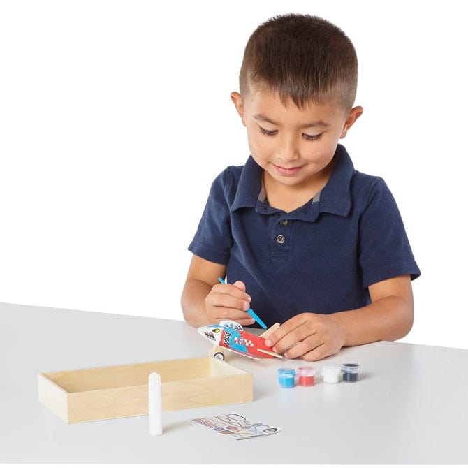 Melissa & Doug Melissa & Doug Decorate-Your-Own Wooden Plane Craft Kit - Little Miss Muffin Children & Home