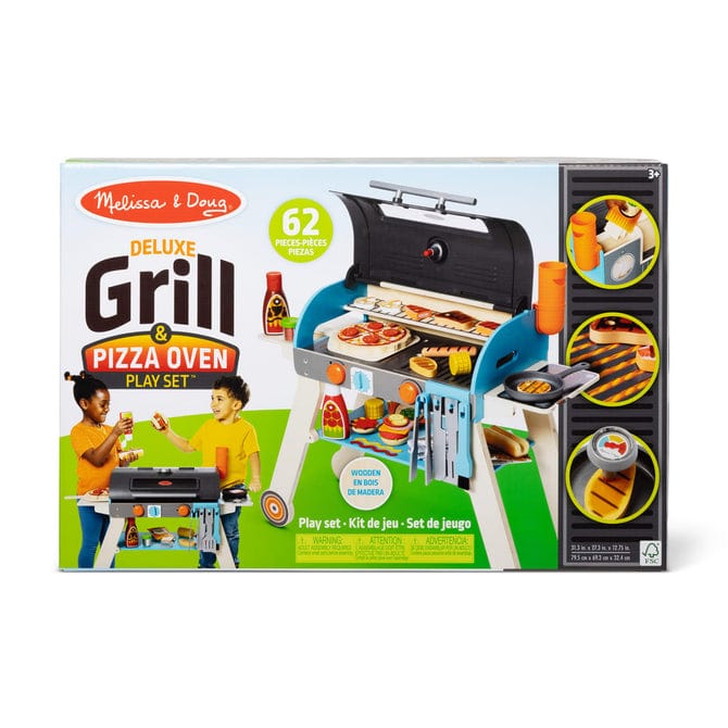 Melissa & Doug Melissa & Doug Deluxe Grill & Pizza Oven Play Set - Little Miss Muffin Children & Home