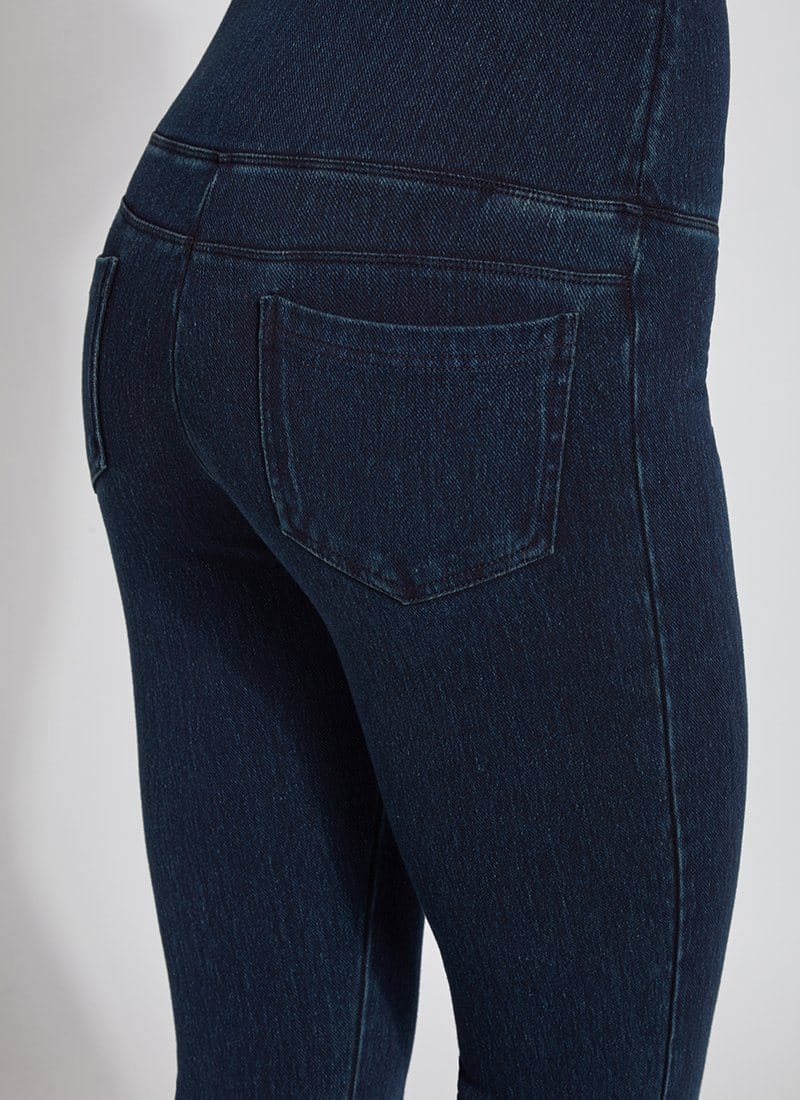 Denim Straight Leg Jean Legging