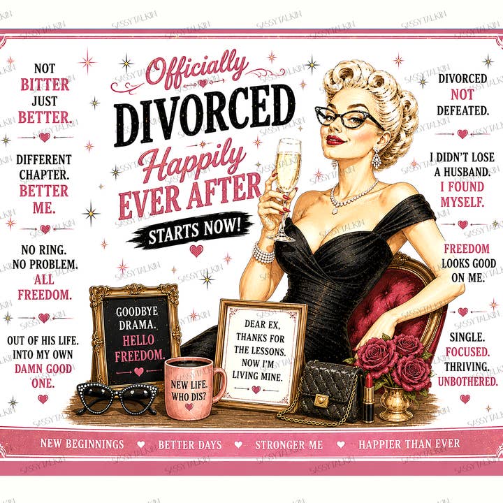 Divorced 20oz Straight Tumbler